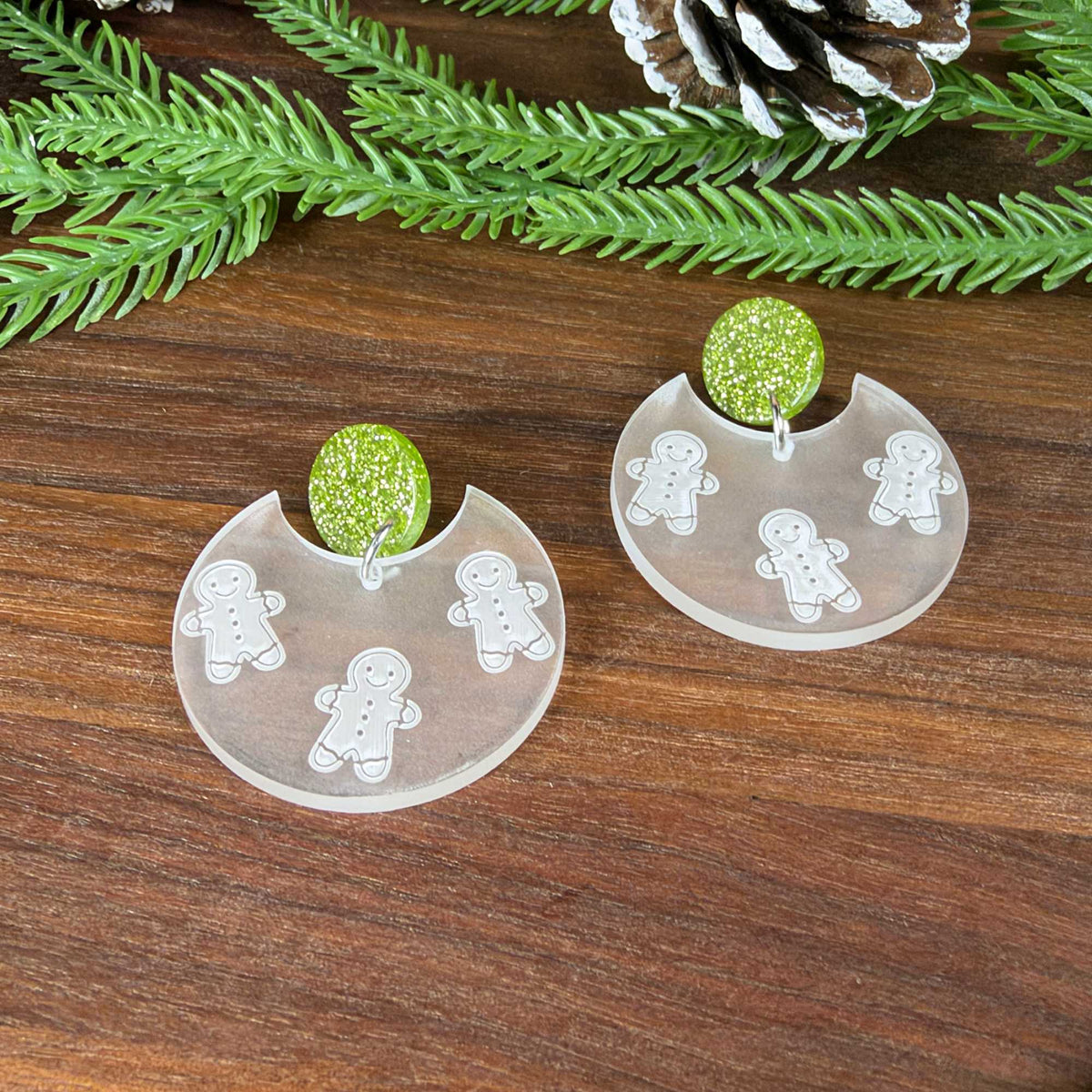 Gingerbread Men Earrings - Earrings - Chaos & Wit