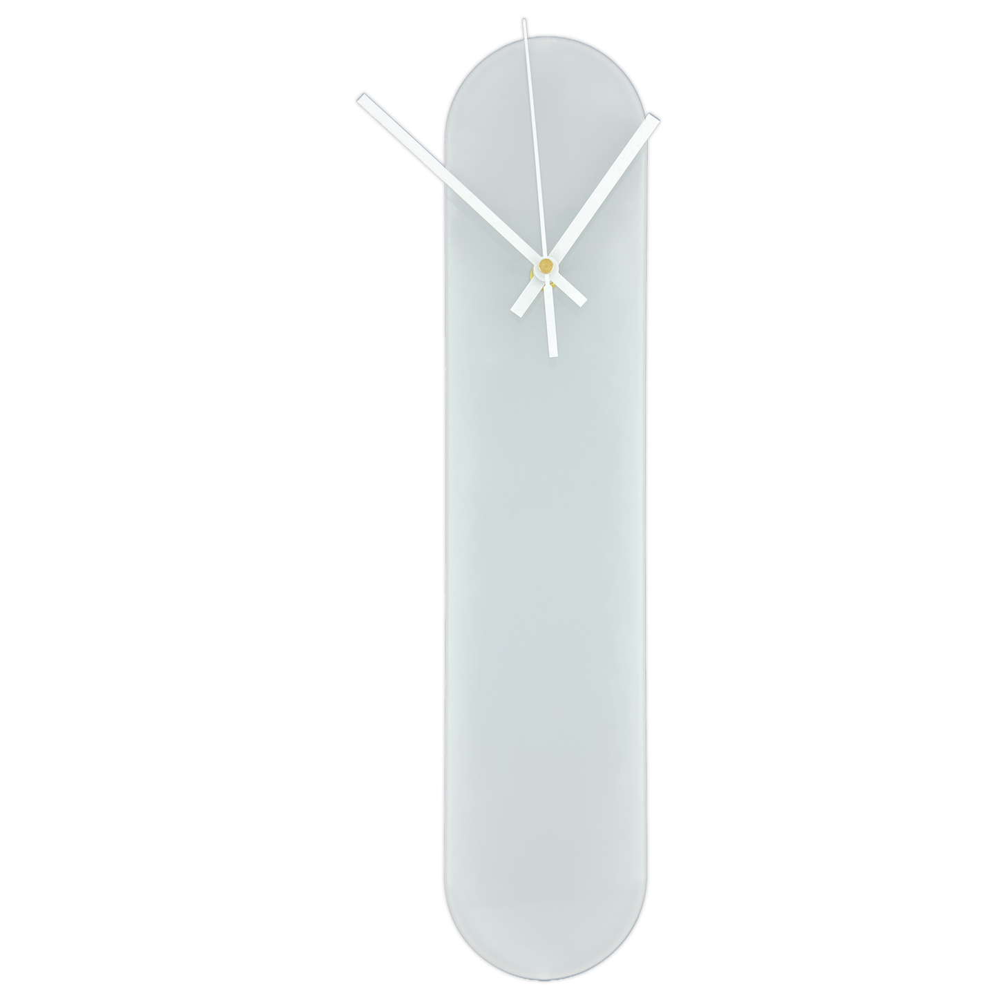 The Ooid — Gloss Gray Oval Wall Clock - Clock - Chaos & Wit