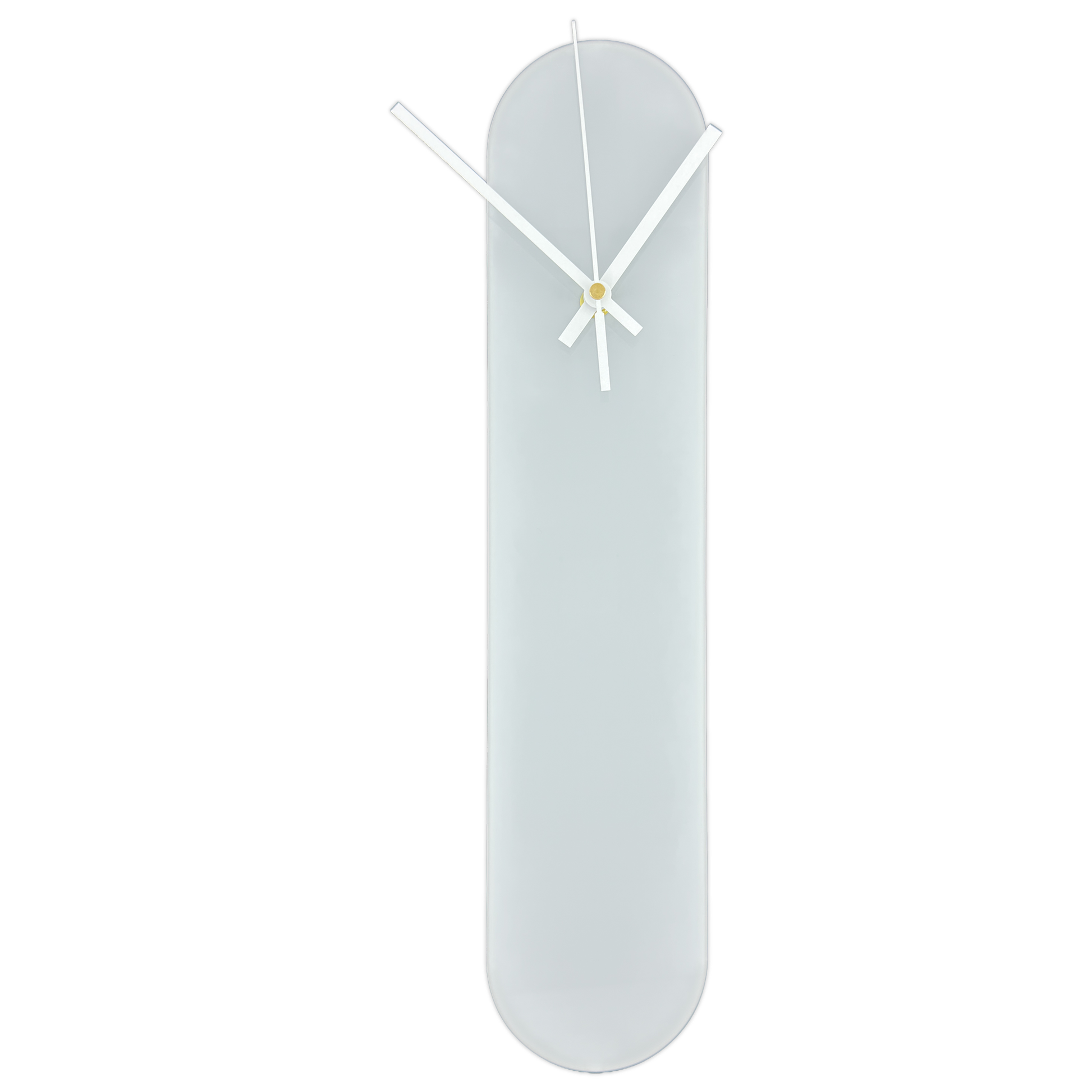 The Ooid — Gloss Gray Oval Wall Clock - Clock - Chaos & Wit