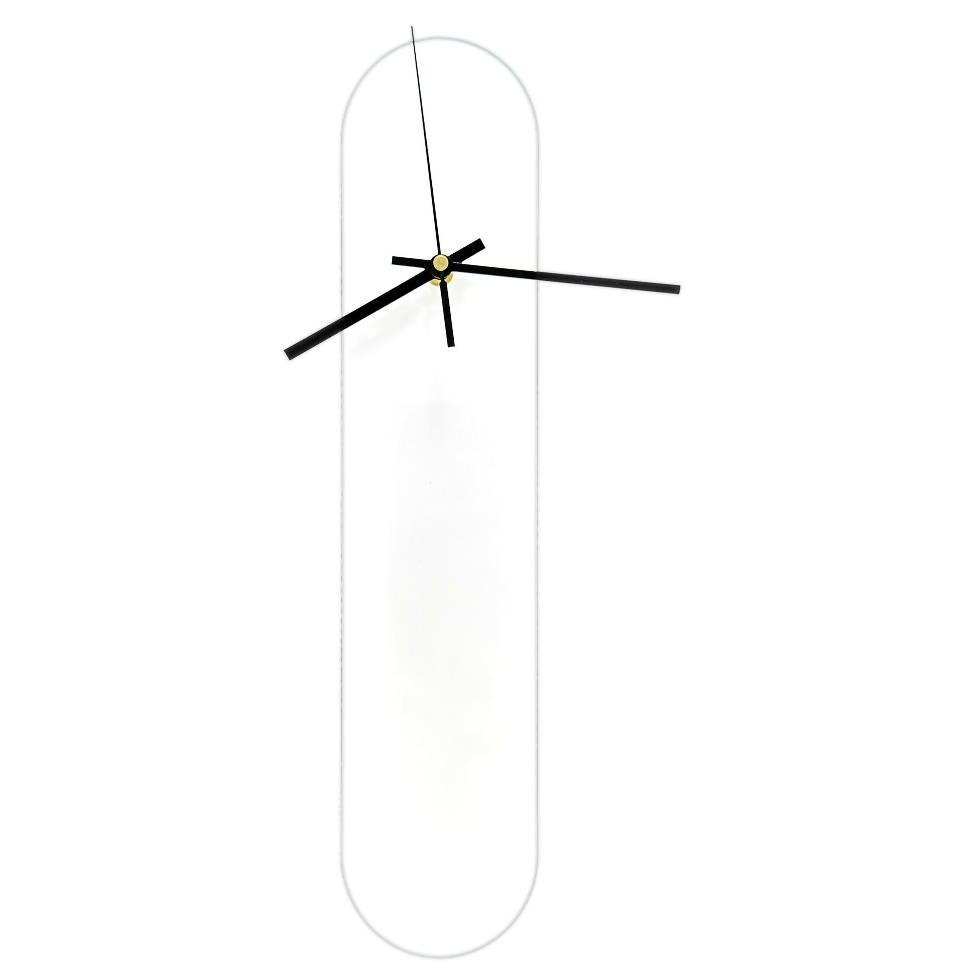 The Ooid — Gloss White Oval Wall Clock - Clock - Chaos & Wit