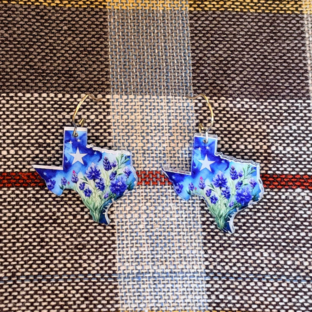 Texas Bluebonnets Earrings - Earrings - Chaos & Wit