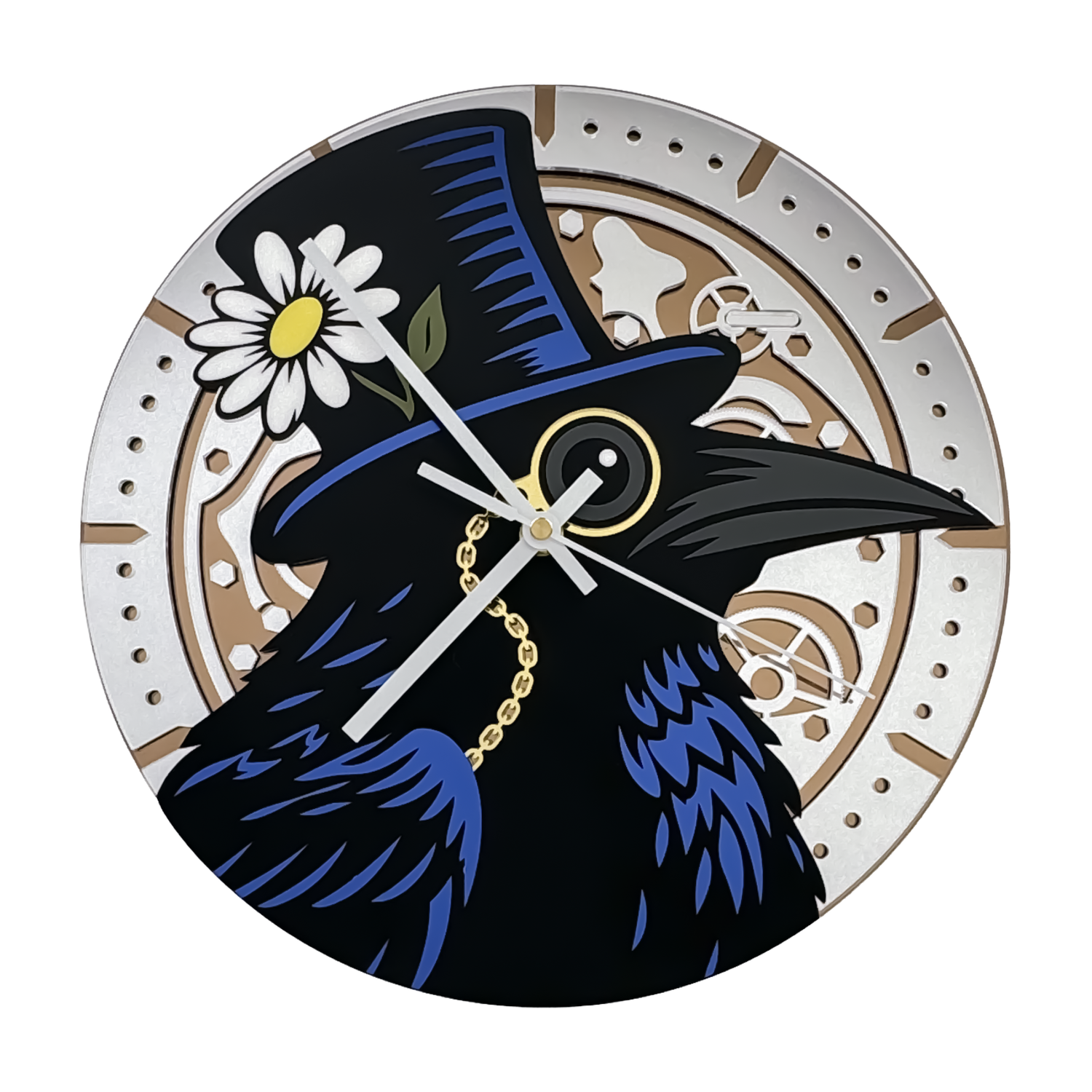 The Dandy — Crow Wall Clock - Clock - Chaos & Wit