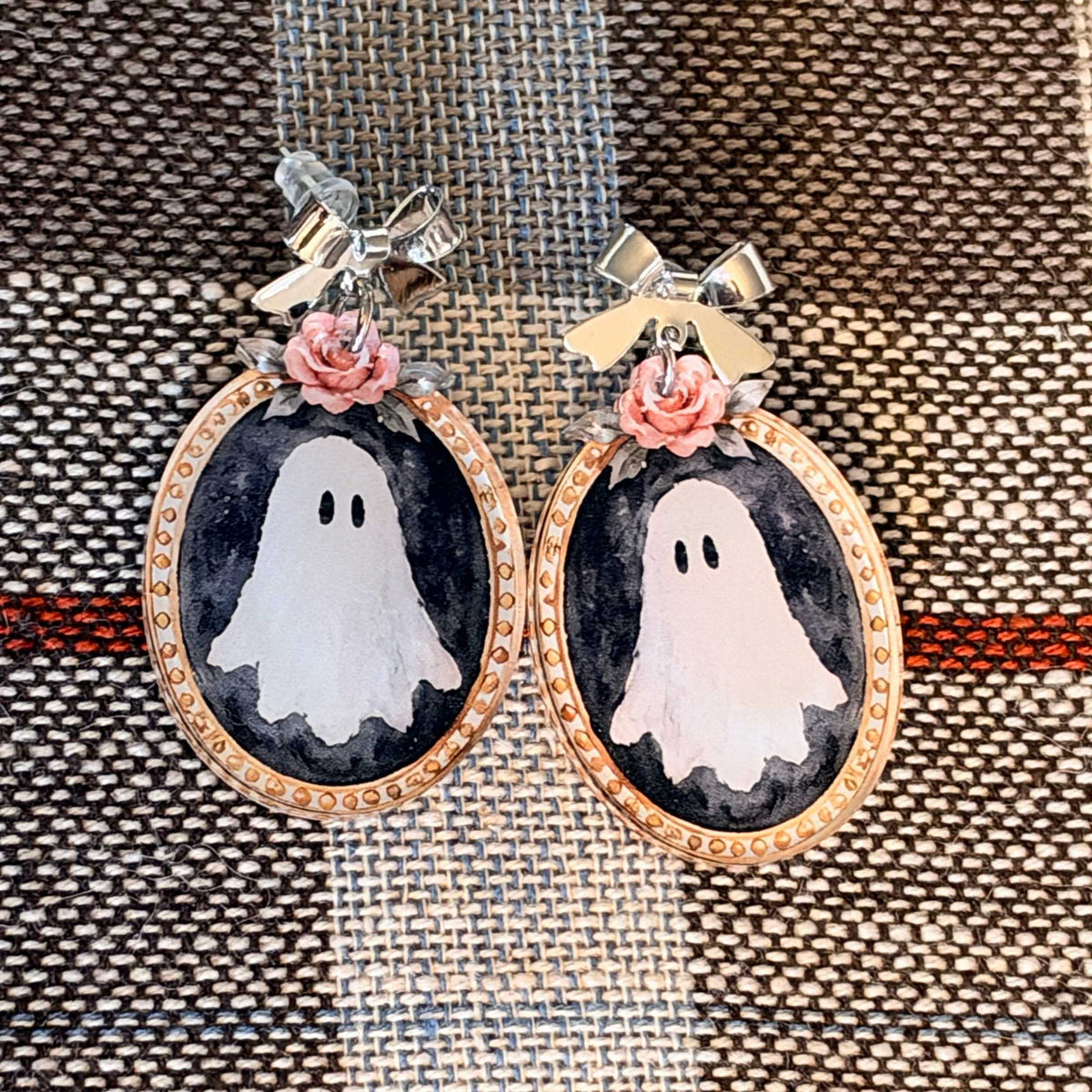 Framed Ghosts Earrings - Earrings - Chaos & Wit