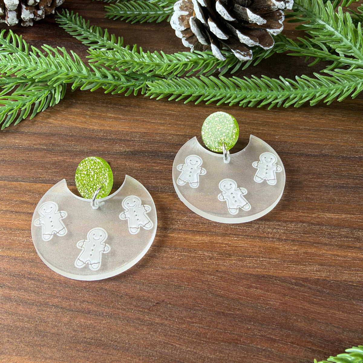Gingerbread Men Earrings - Earrings - Chaos & Wit