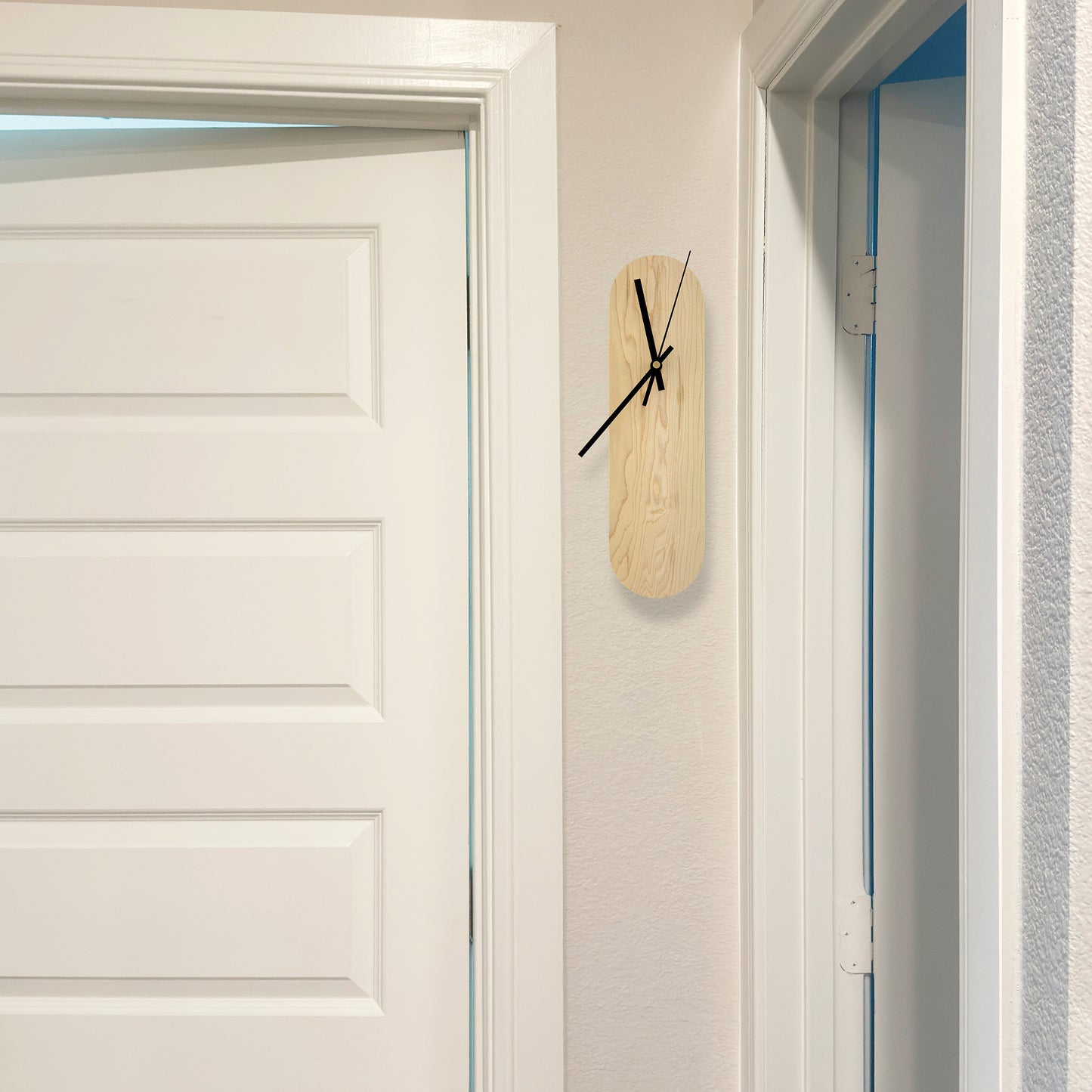The Ooid — Maple Oval Wall Clock