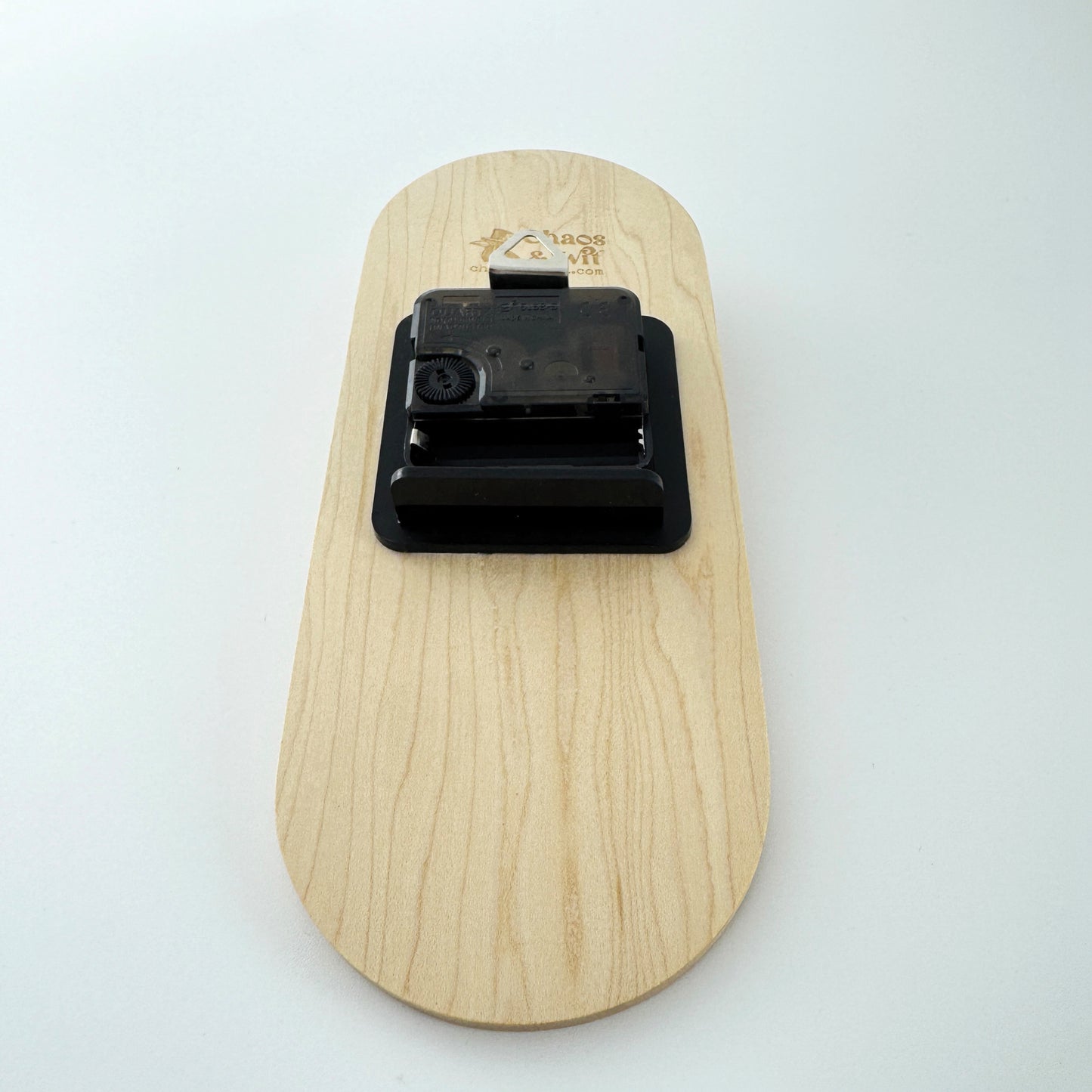 The Ooid — Maple Oval Wall Clock