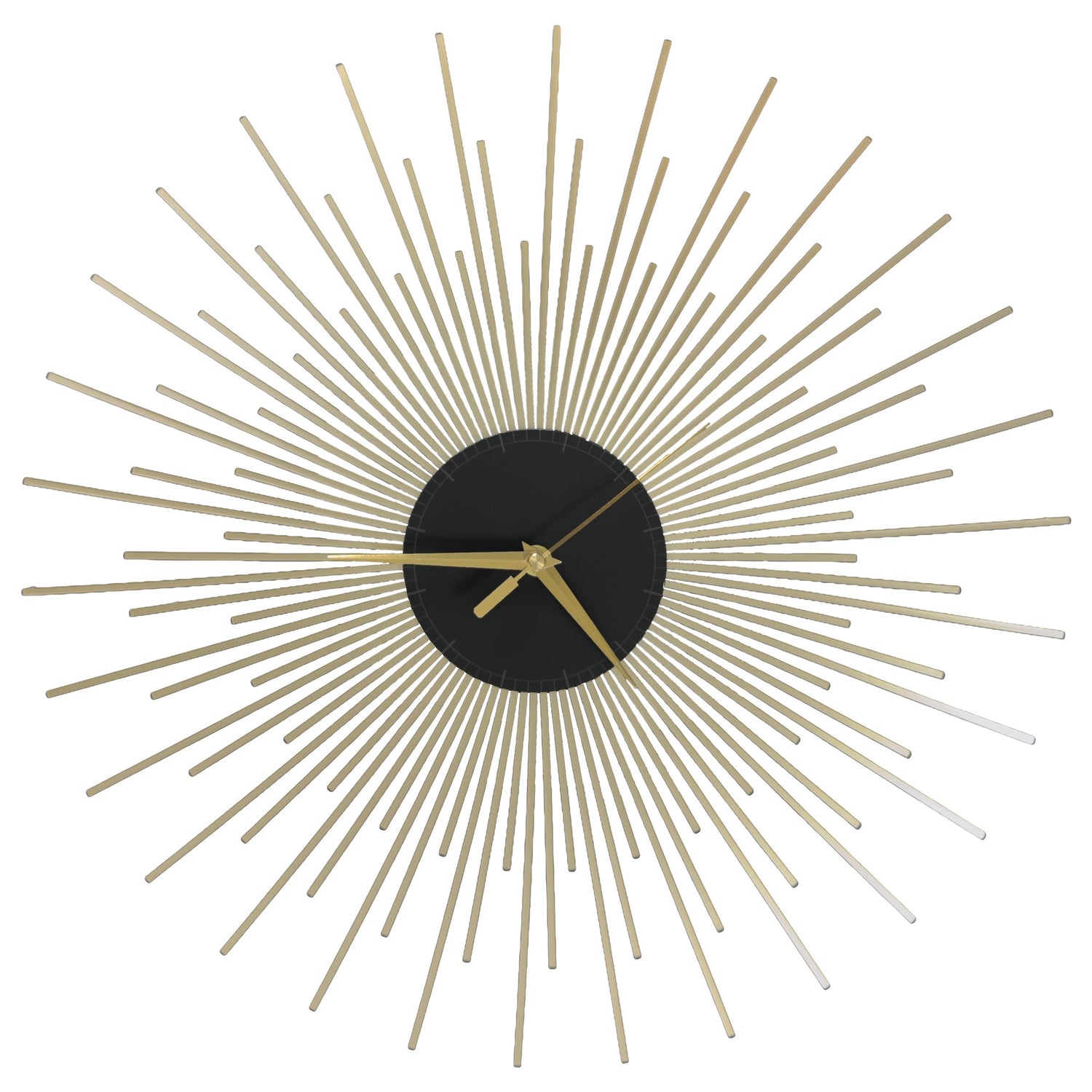 The Starburst Clock — Gold Rays - Clock - Chaos & Wit