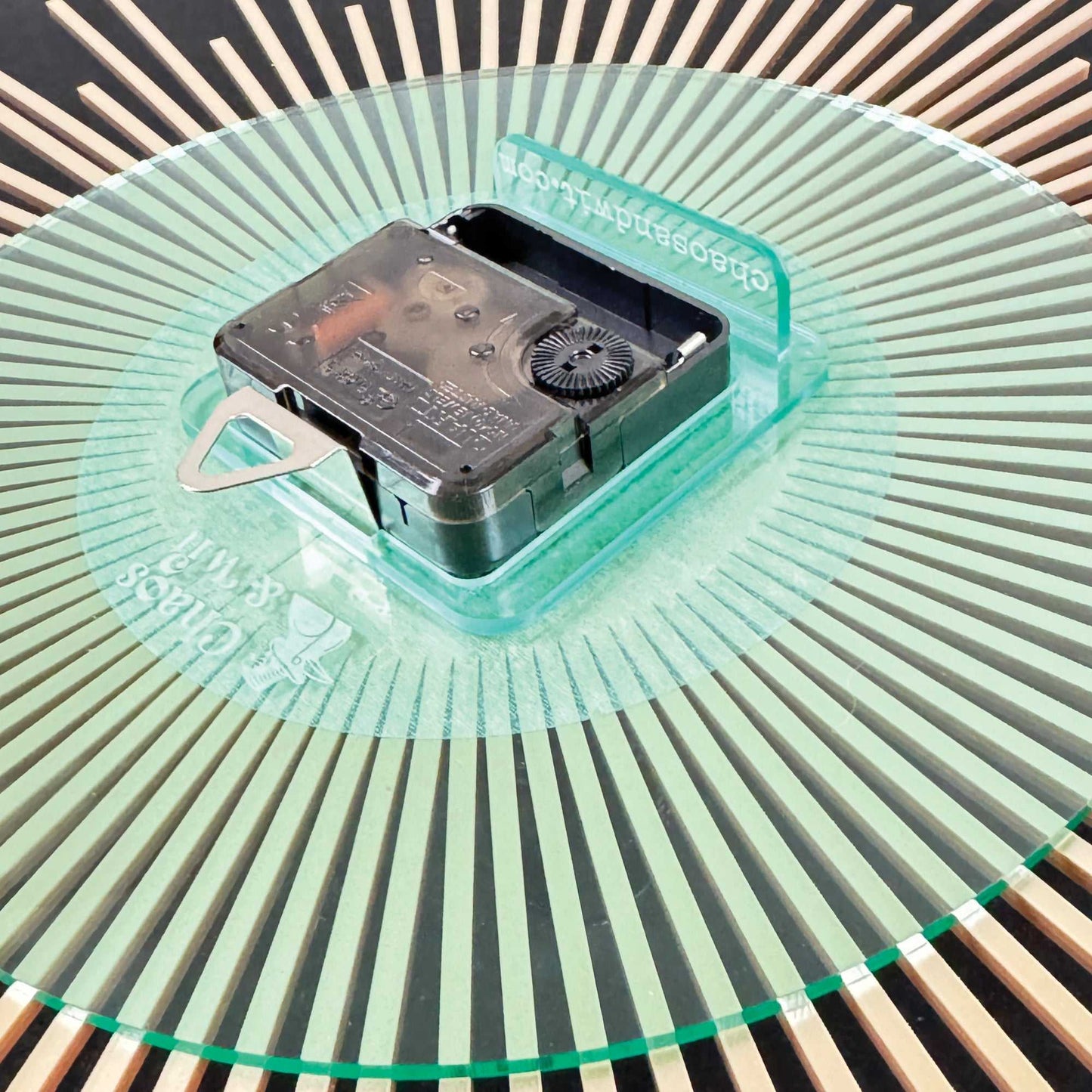 The Starburst Clock — Gold Rays - Clock - Chaos & Wit