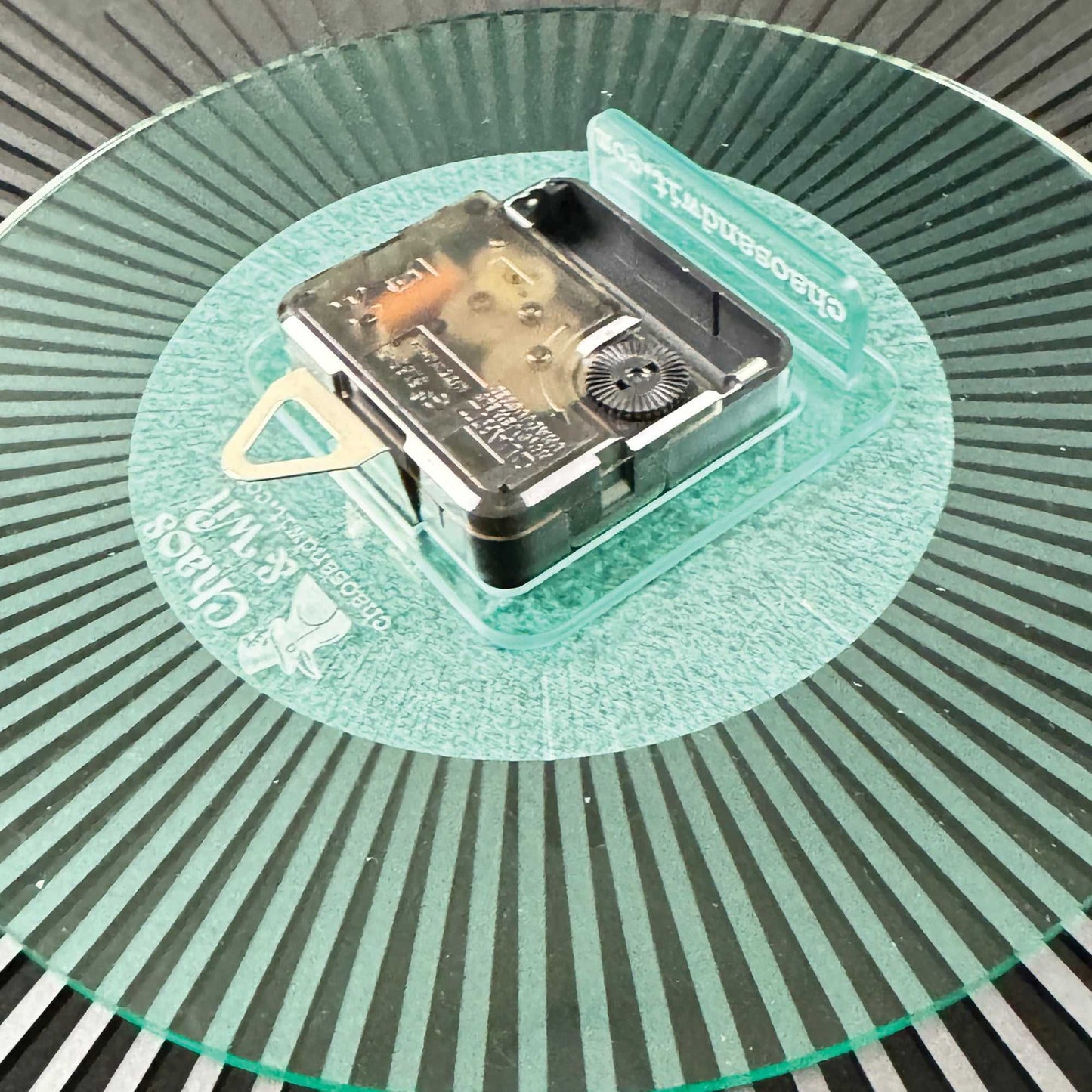 The Starburst Clock — Silver Rays - Clock - Chaos & Wit