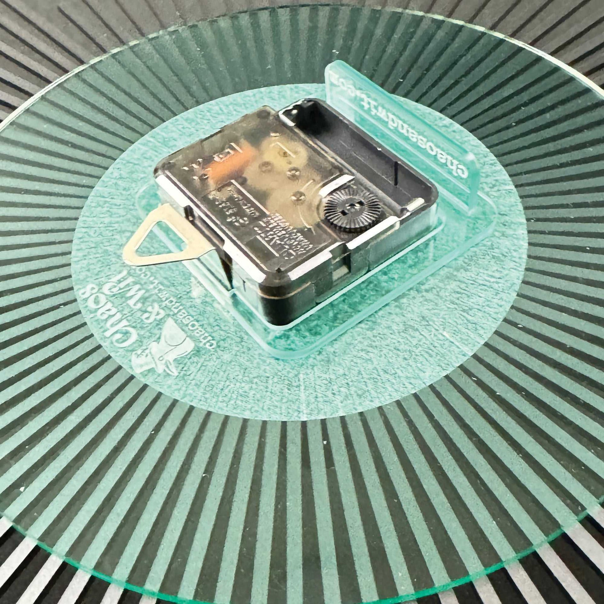 The Starburst Clock — Silver Rays - Clock - Chaos & Wit