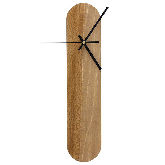 Quarter Sawn Sycamore Oval Wall Clock - The Modern Collection (Copy) - Clock - Chaos & Wit