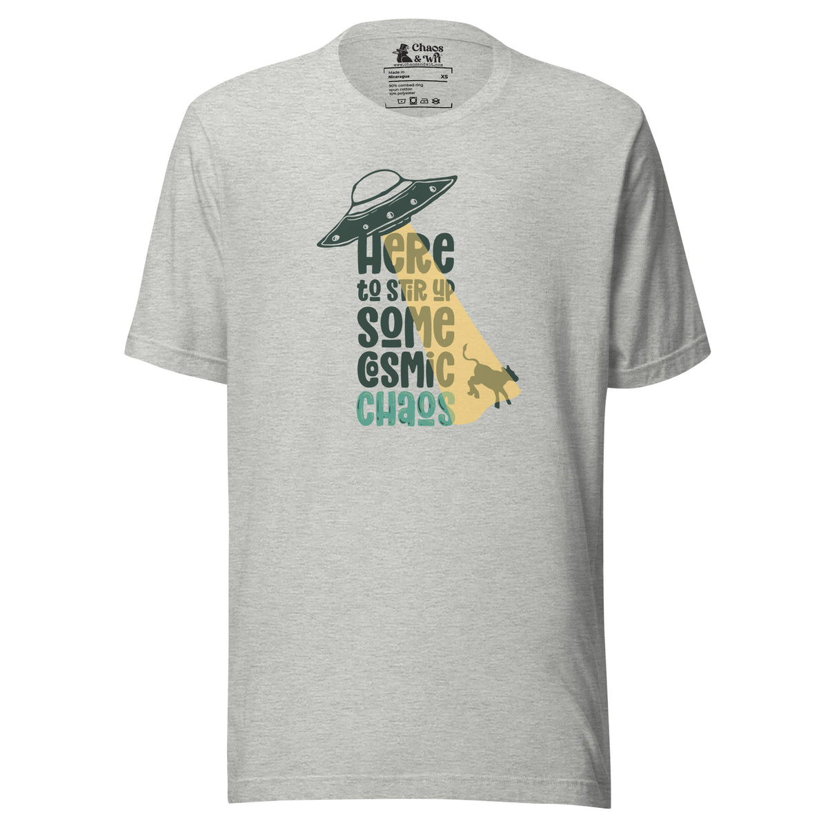 Cosmic Chaos t - shirt - Chaos & Wit
