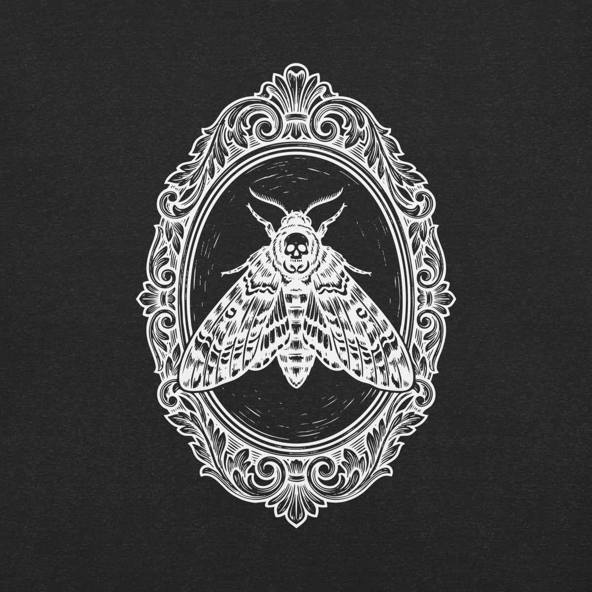 Framed Death Head Moth t - shirt - Chaos & Wit