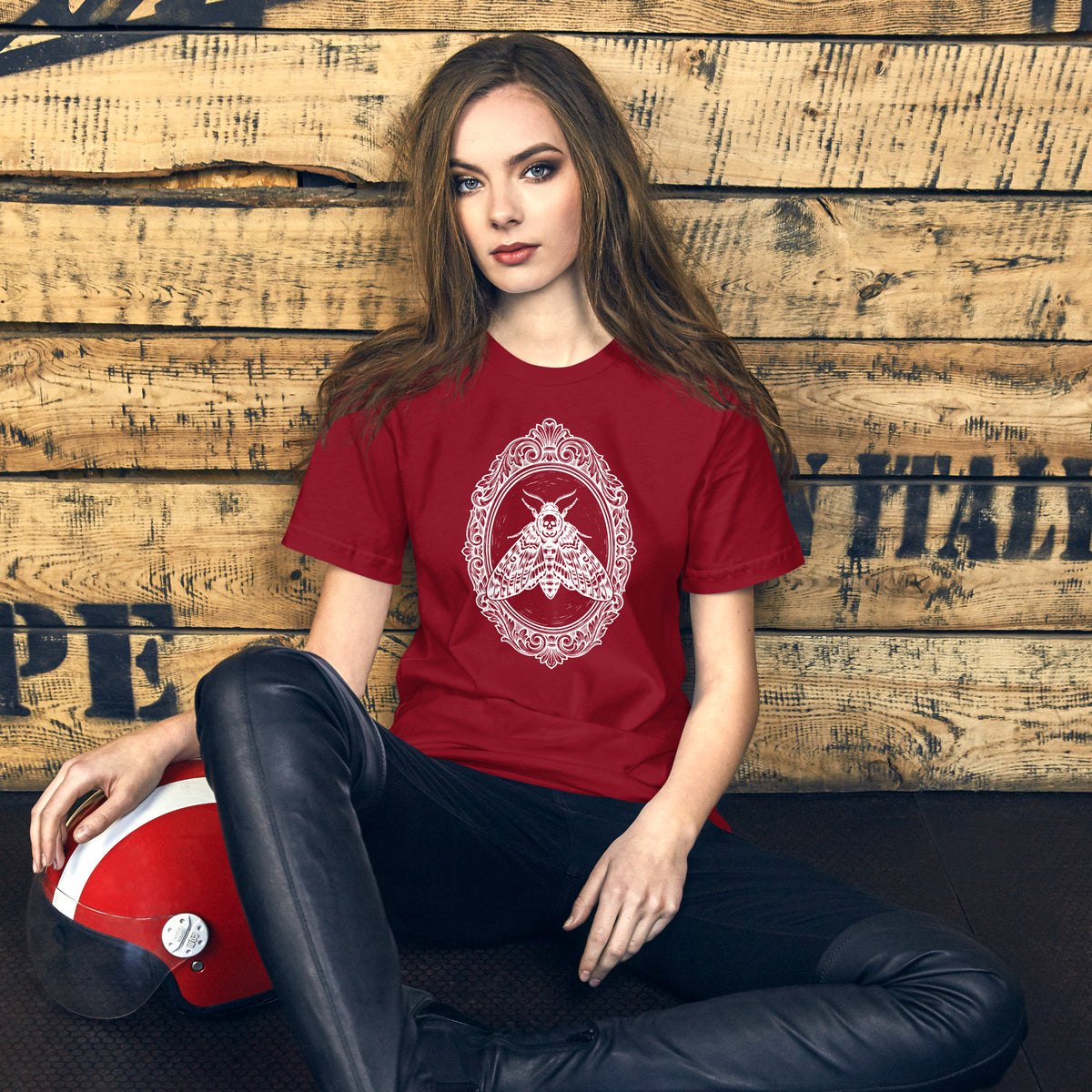 Framed Death Head Moth t - shirt - Chaos & Wit