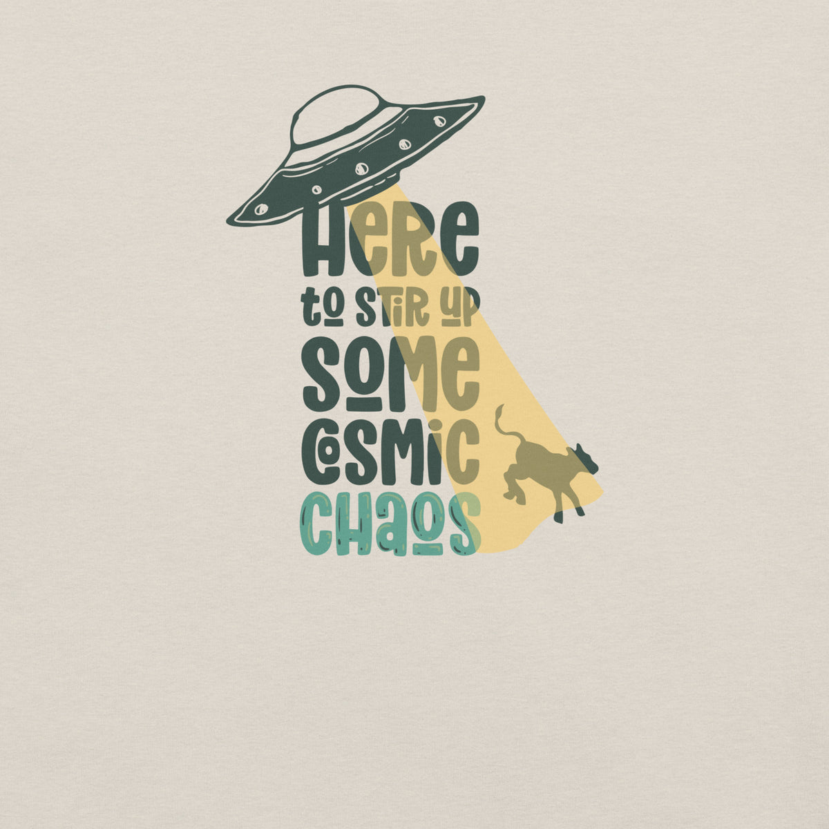 Cosmic Chaos t - shirt - Chaos & Wit