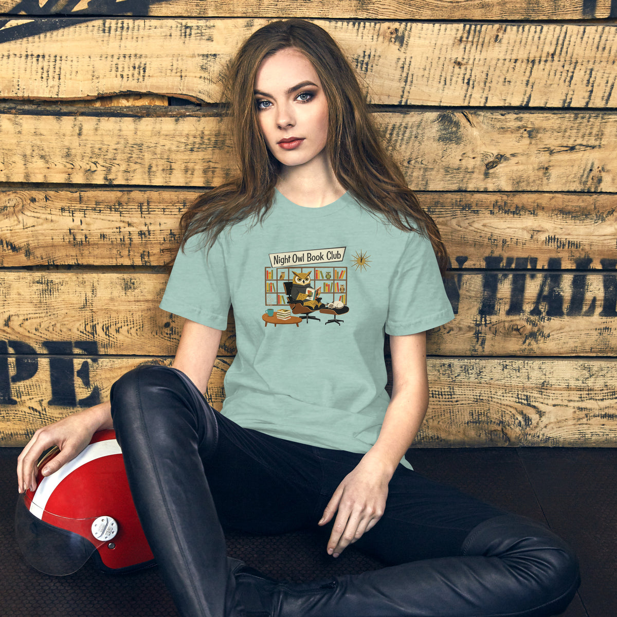 Night Owl Book Club t - shirt - Chaos & Wit