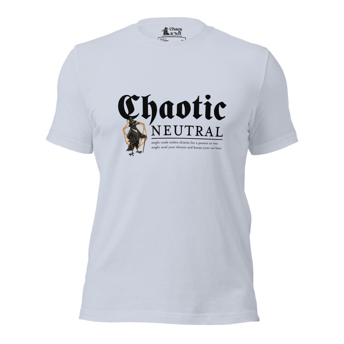 Chaotic Neutral Tee - T - SHIRT - Chaos & Wit