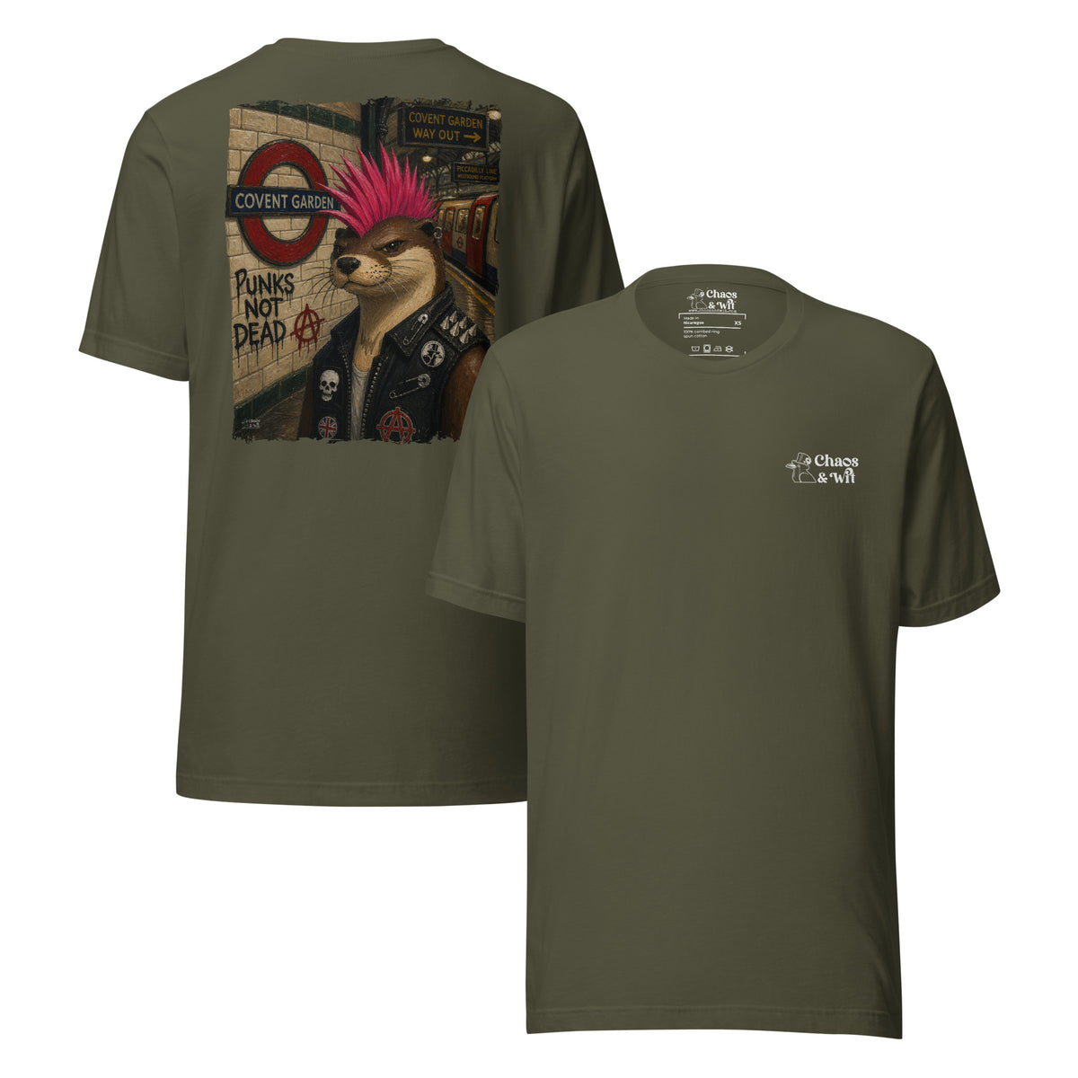 Sid the Otter Tee - T - SHIRT - Chaos & Wit