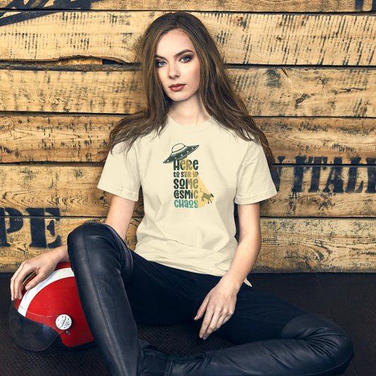 Cosmic Chaos t - shirt - Chaos & Wit