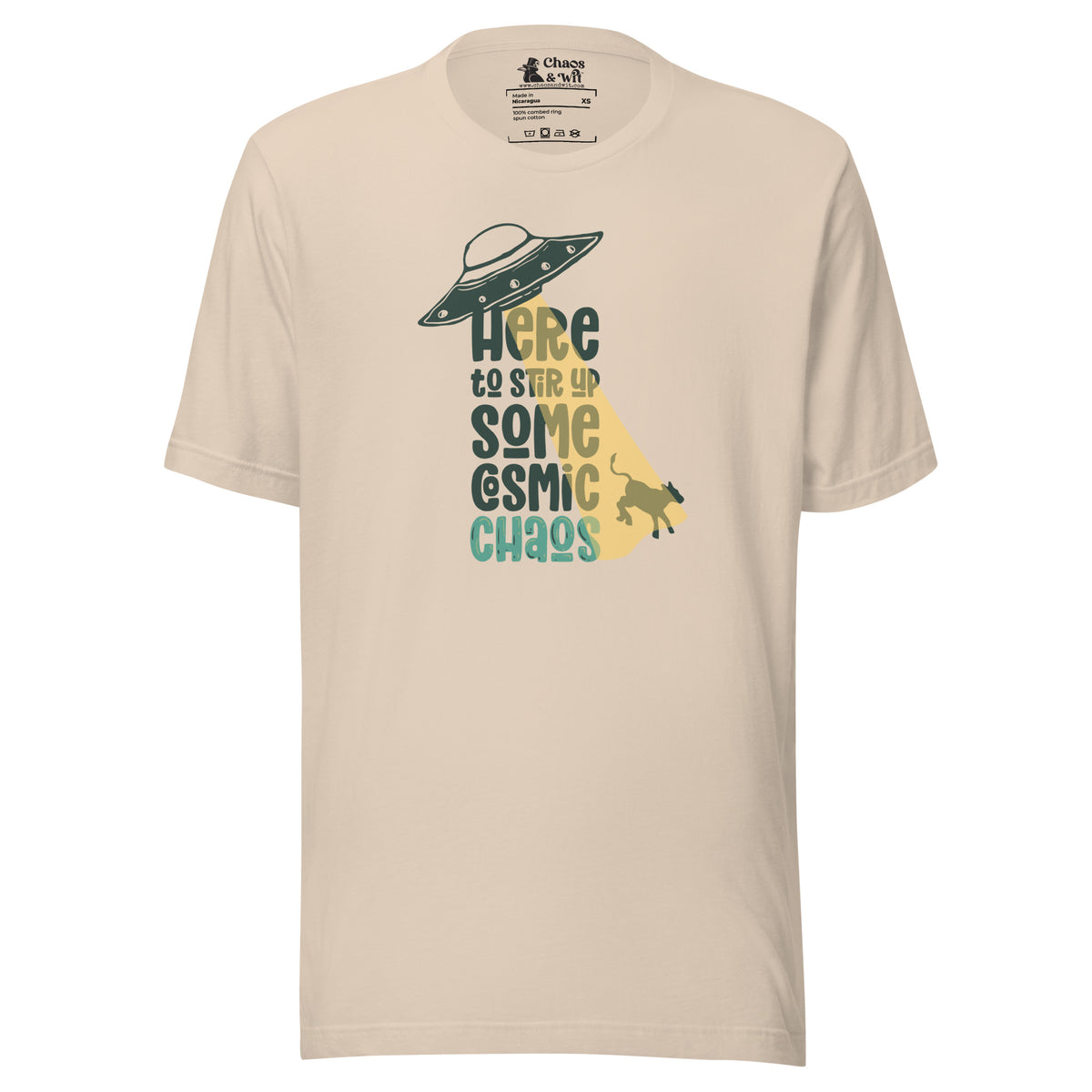 Cosmic Chaos t - shirt - Chaos & Wit