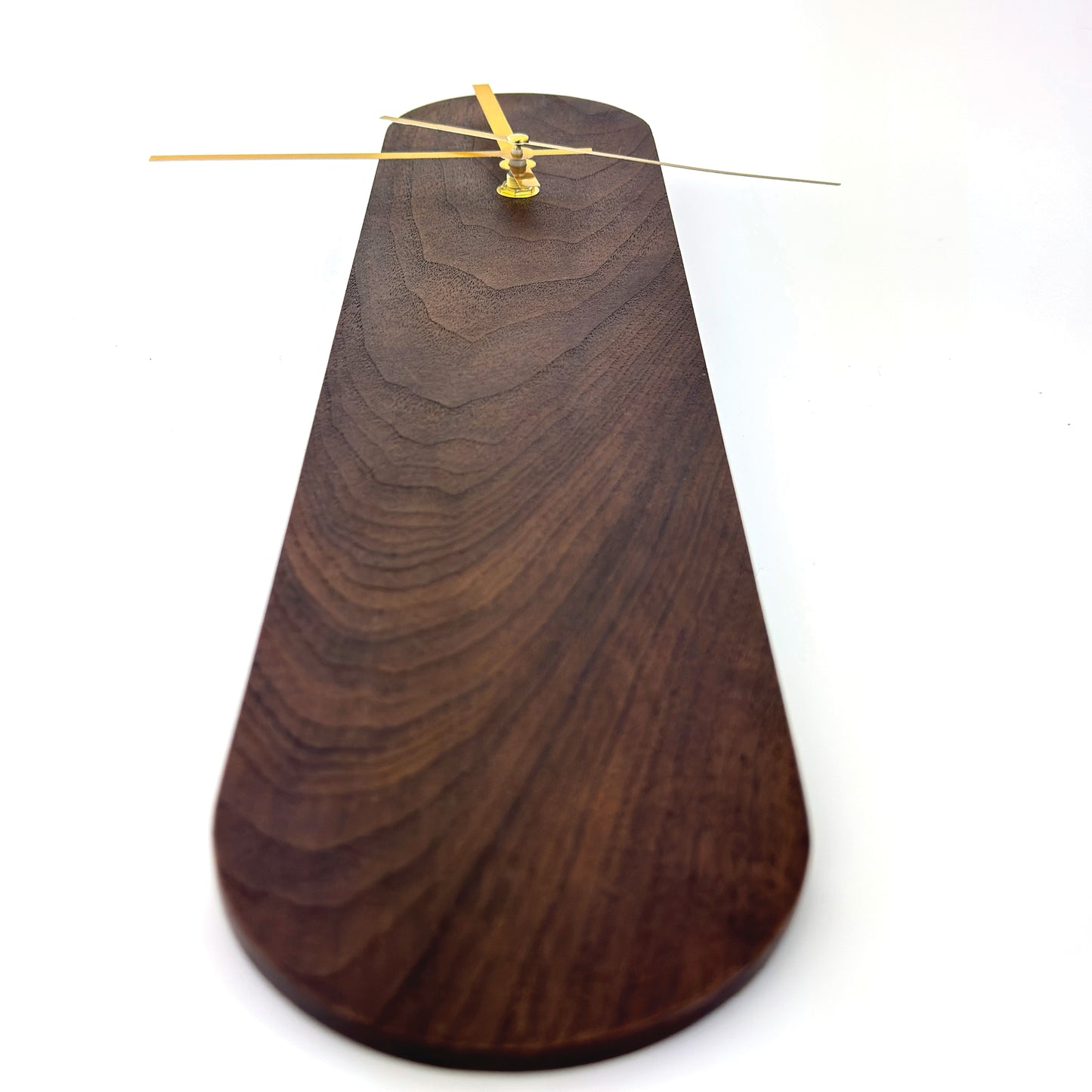 The Ooid — Walnut Oval Wall Clock